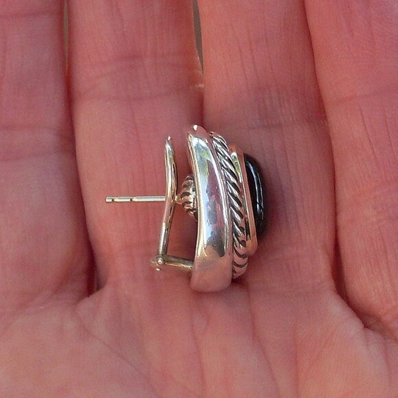 Replacement David Yurman Albion Onyx Earring or Convert To A Pendant - 14K/925 - Picture 6 of 6